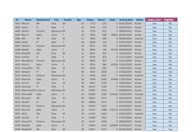 accurate data entry and excel data processing